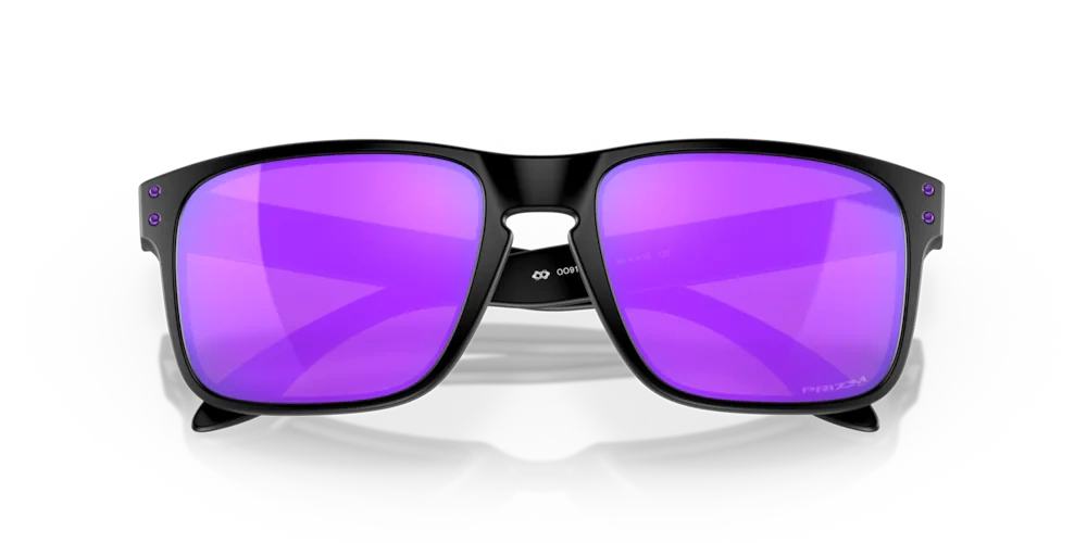 Oakley Sunglasses HOLBROOK Matte Black/Prizm Violet OO9102-K6