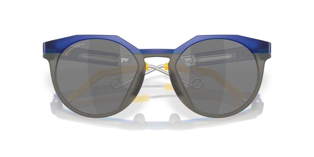 Oakley Okulary przeciwsłoneczne HSTN METAL Transparent Crystal Blue/Prizm Black OO9279-06