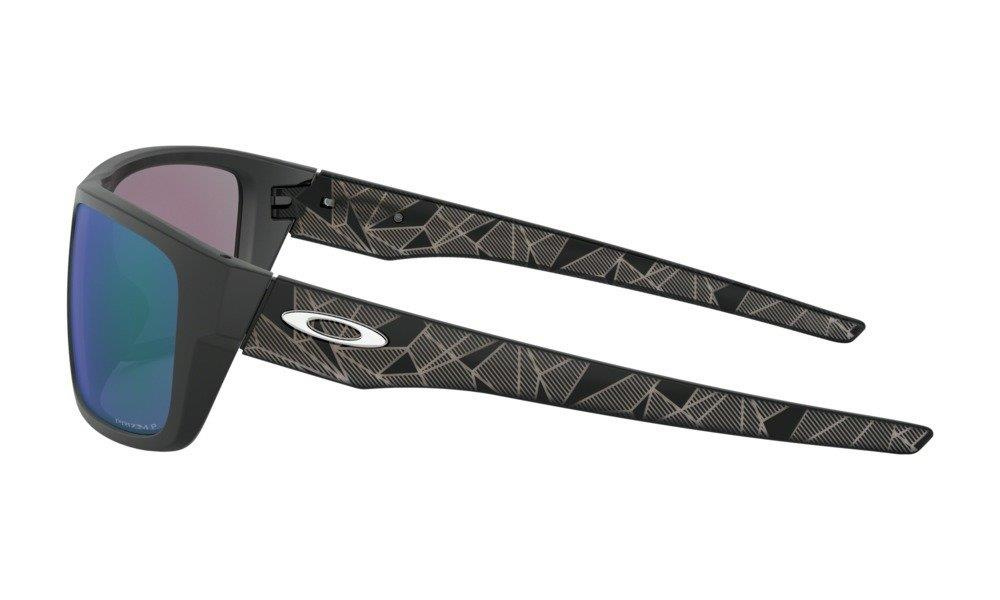 Oakley Okulary przeciwsłoneczne DROP POINT Matte Black Prizmatic/Prizm Jade Polarized OO9367-22