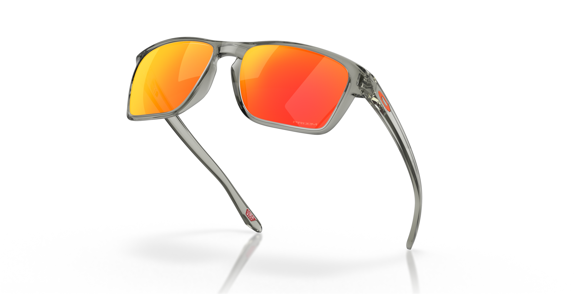Oakley Okulary przeciwsłoneczne SYLAS Grey Ink/Prizm Ruby OO9448-32