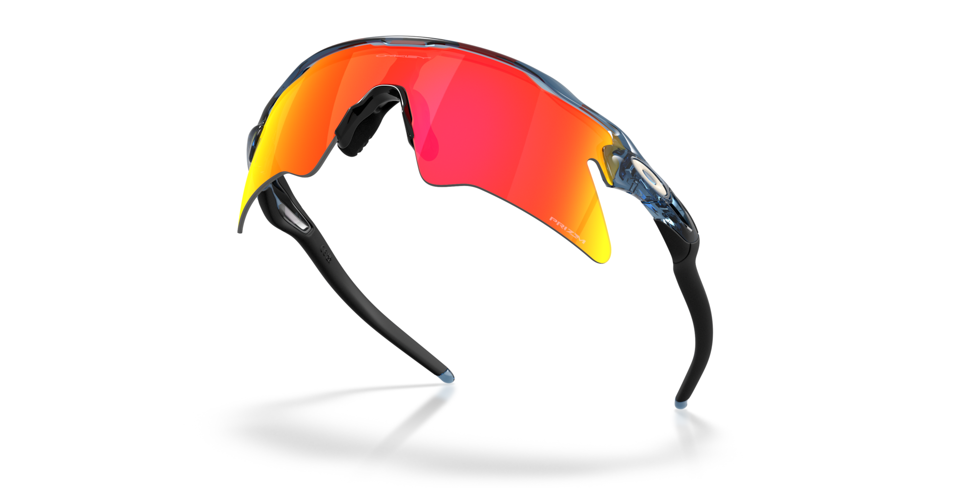 Oakley Okulary przeciwsłoneczne RADAR EV HEATER Transparent Abyss/Prizm Ruby OO9541-07
