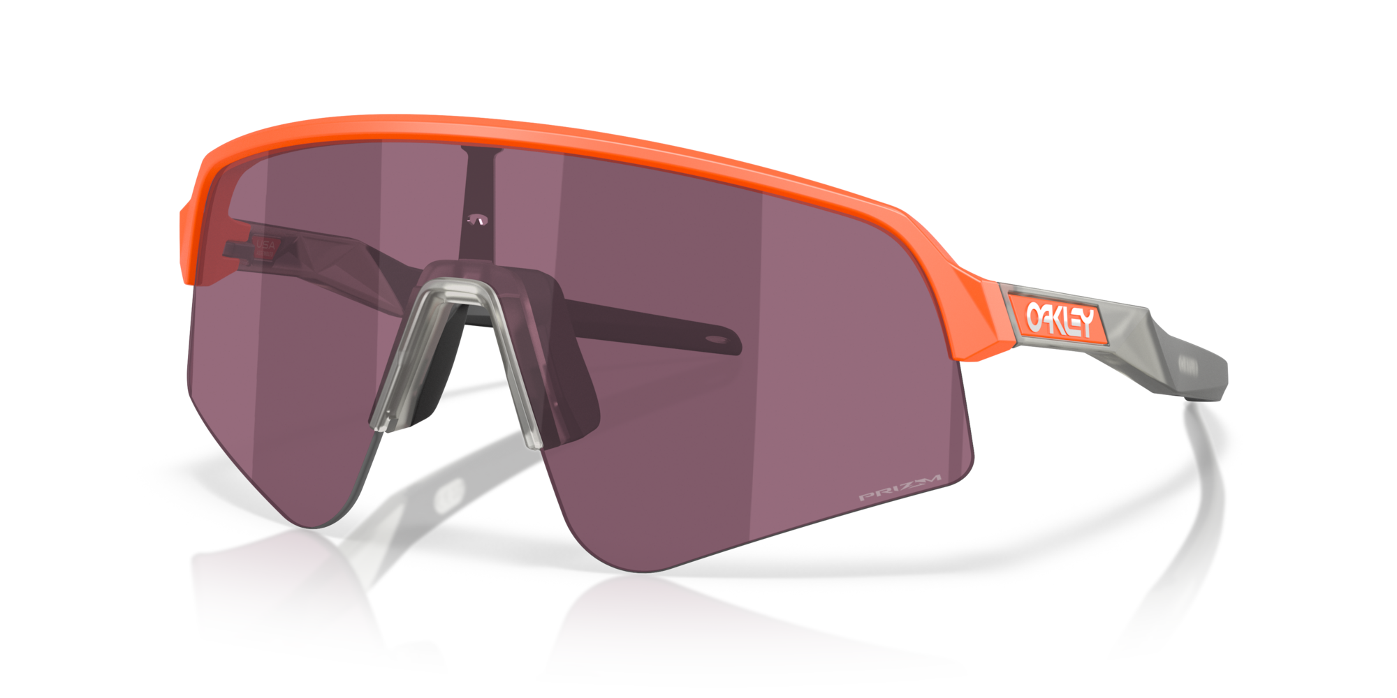 Oakley Okulary przeciwsłoneczne SUTRO LITE SWEEP Matte Neon Orange / Prizm Road Black OO9465-30