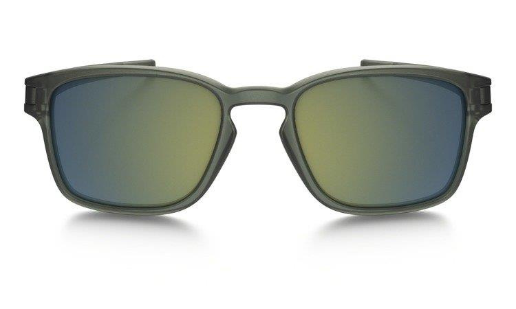 Oakley Okulary przeciwsłoneczne LATCH SQ Matte Olive/Emerald Iridium OO9353-08