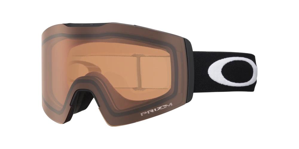 OAKLEY Gogle zimowe FALL LINE M Matte Black/Prizm Persimmon OO7103-17