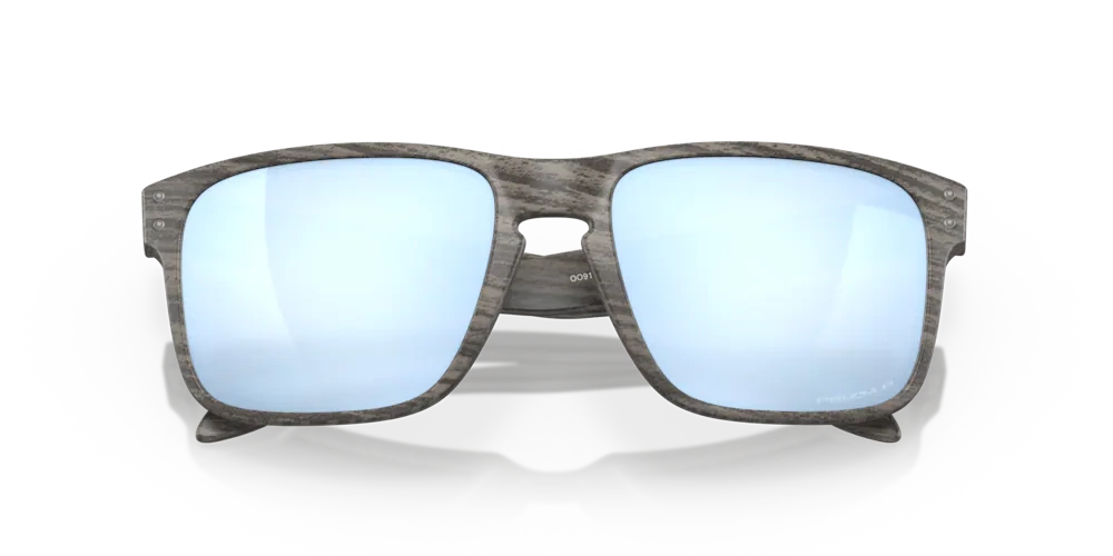 Oakley Okulary przeciwsłoneczne HOLBROOK Woodgrain/Prizm Deep H2O Polarized OO9102-J9