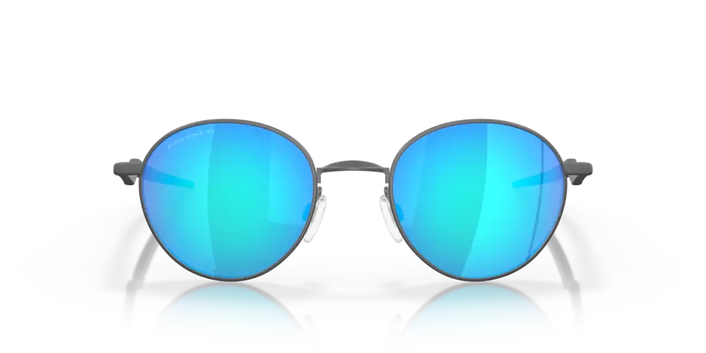 Oakley Okulary przeciwsłoneczne TERRIGAL Satin Light Steel, Prizm Sapphire Polarized OO4146-05