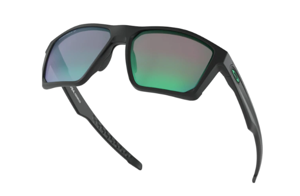 Oakley Okulary przeciwsłoneczne TARGETLINE Matte Black/Prizm Jade Polarized OO9397-07
