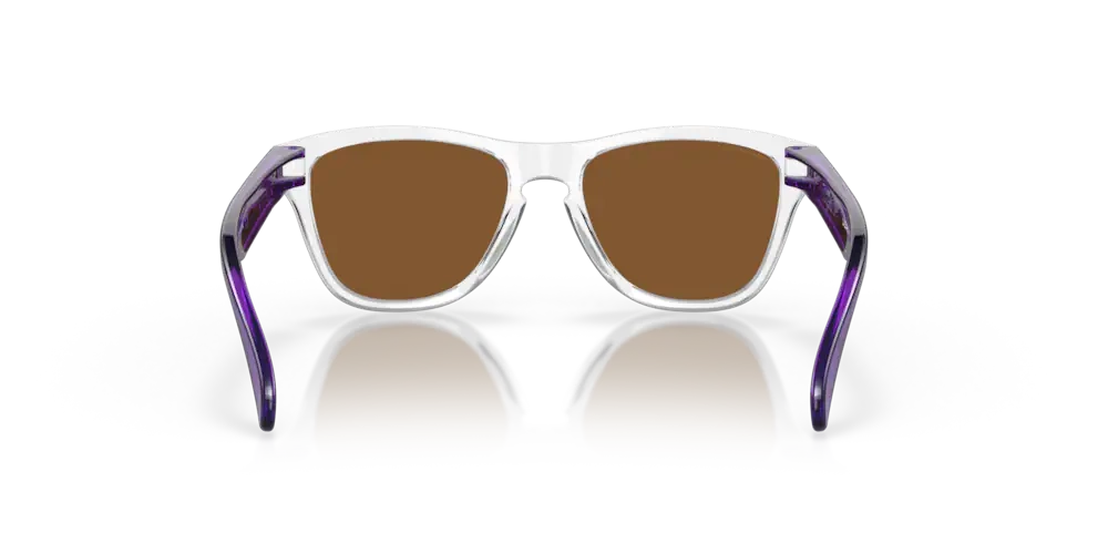 Oakley Okulary przeciwsłoneczne Dziecięce FROGSKINS XXS Clear, Prizm Violet OJ9009-03