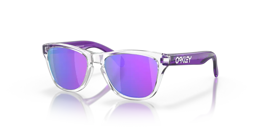 Oakley Sunglasses Junior FROGSKINS XXS Clear, Prizm Violet OJ9009-03