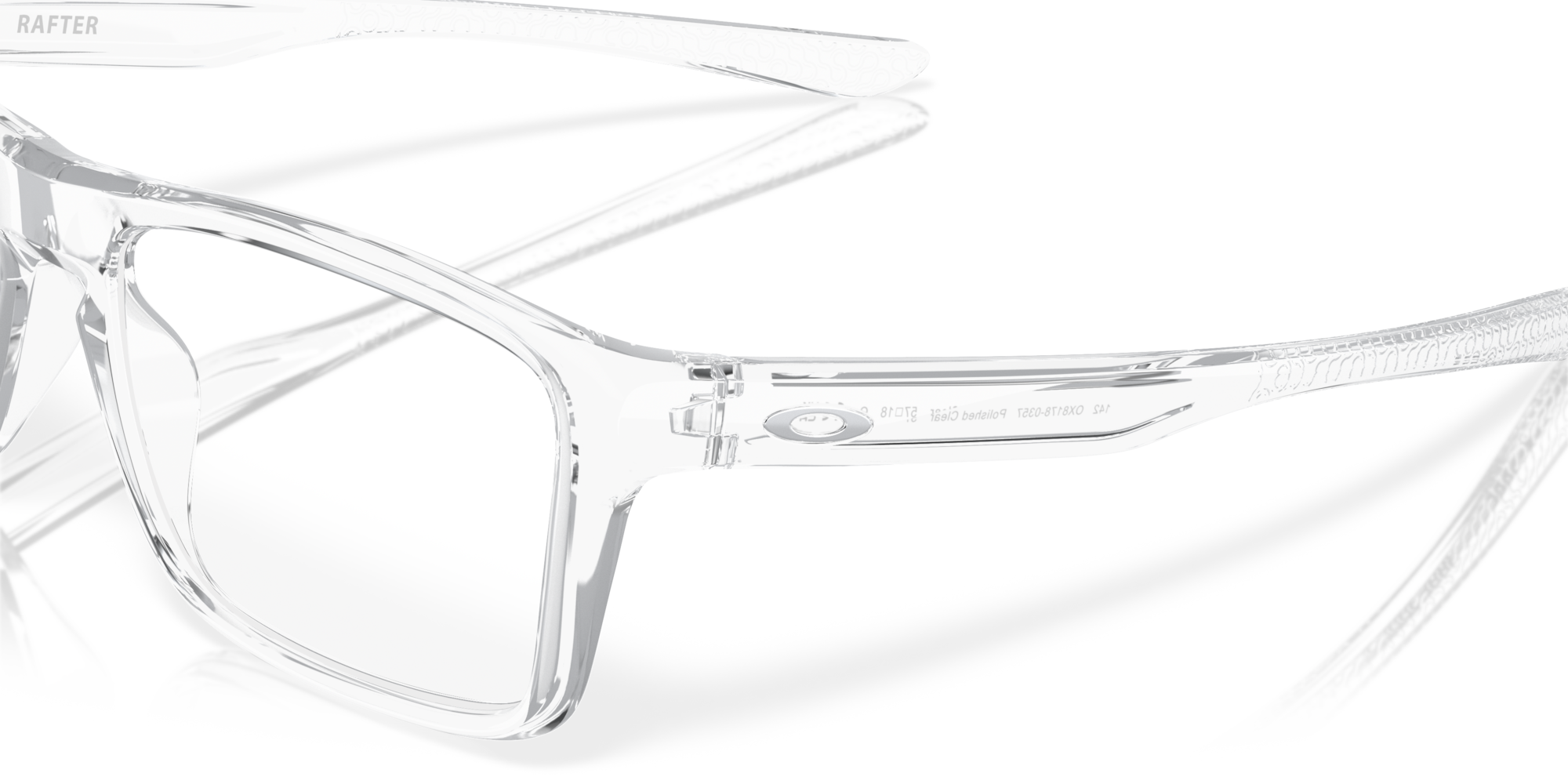 Oakley Okulary korekcyjne RAFTER Polished Clear OX8178-03