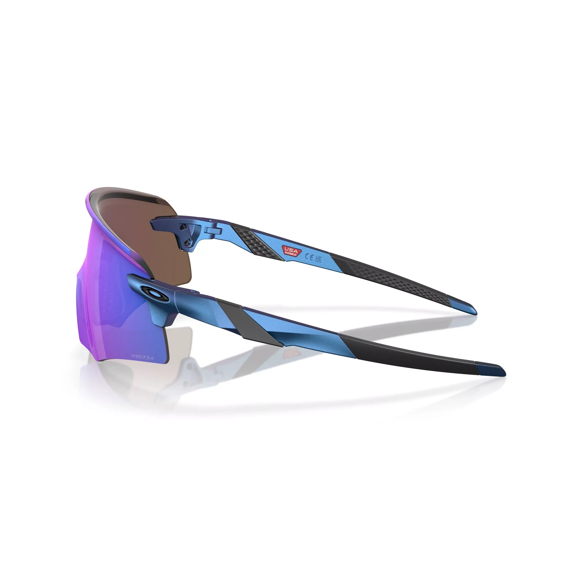 Oakley Okulary przeciwsłoneczne ENCODER Matte Cyan/Blue Colorshift/Prizm Sapphire OO9471-22