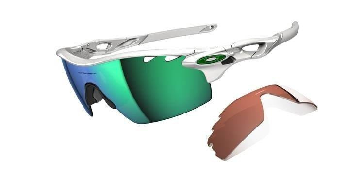 Oakley Okulary RADARLOCK PITCH Polished White/Jade Iridium Vented & VR28 Vented