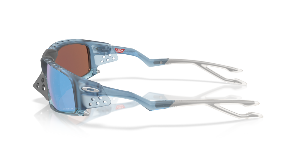 Oakley Okulary przeciwsłoneczne PLANTARIS SQ Matte Trans Stonewash / Prizm Deep Water Polarized OO9529-08