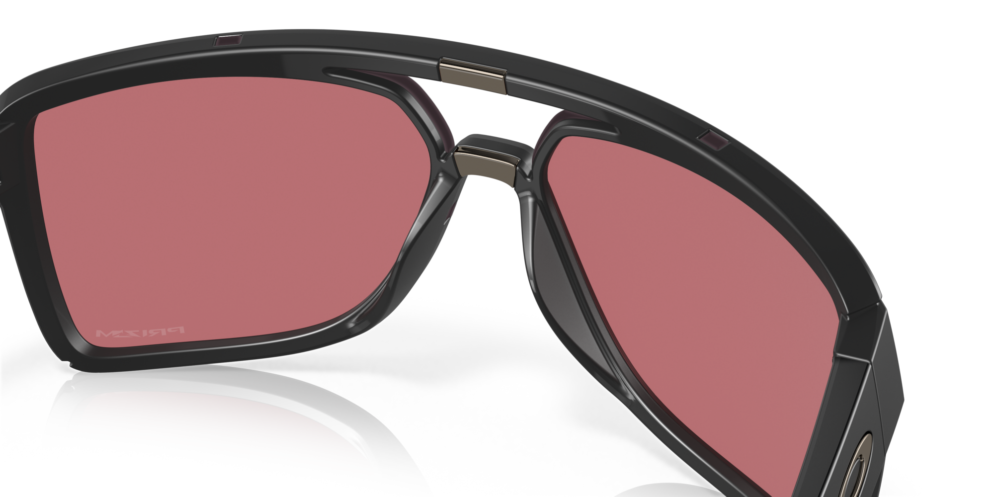 Oakley Okulary przeciwsłoneczne Catel Matte Black, Prizm Dark Golf OO9147-08