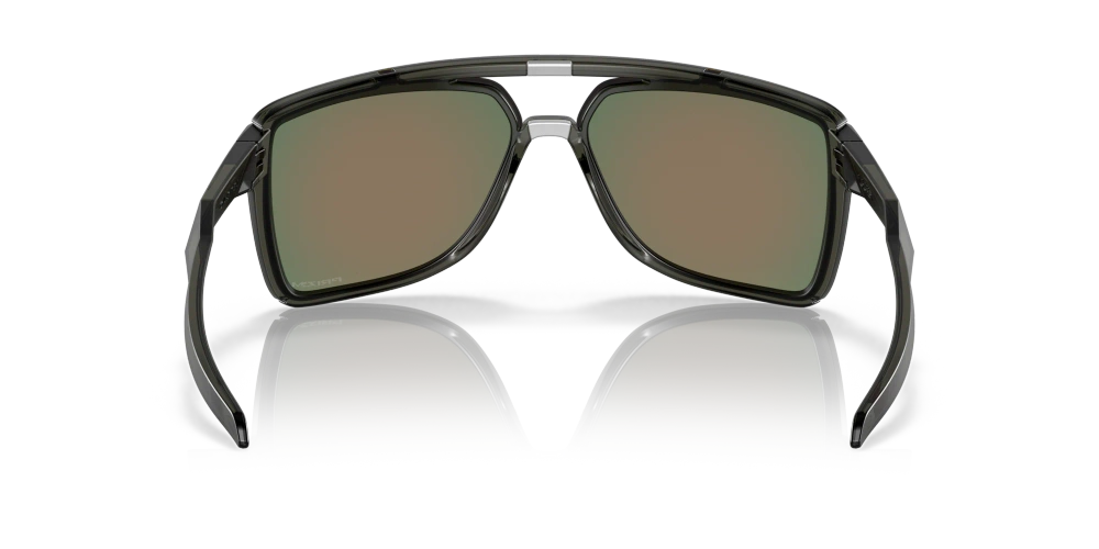 Oakley Sunglasses Castel Matte Grey Smoke, Prizm Ruby OO9147-05