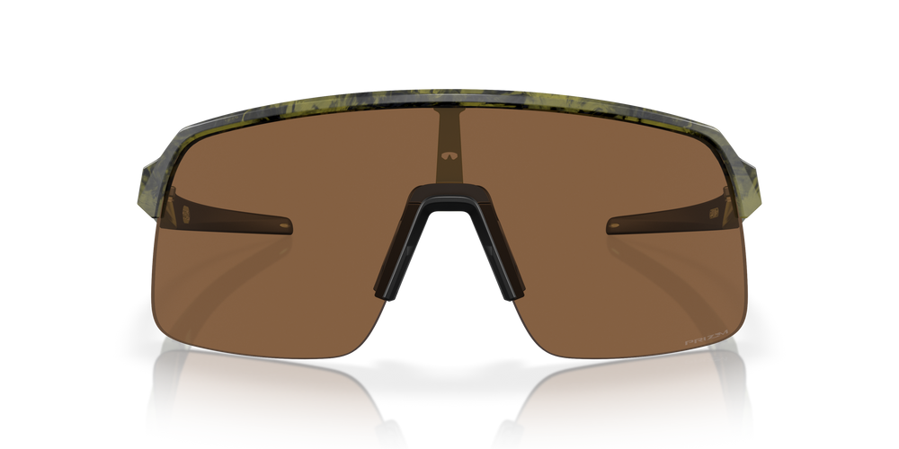Oakley Okulary przeciwsłoneczne SUTRO LITE Matte Transparent Fern Swirl / Prizm Bronze OO9463-57