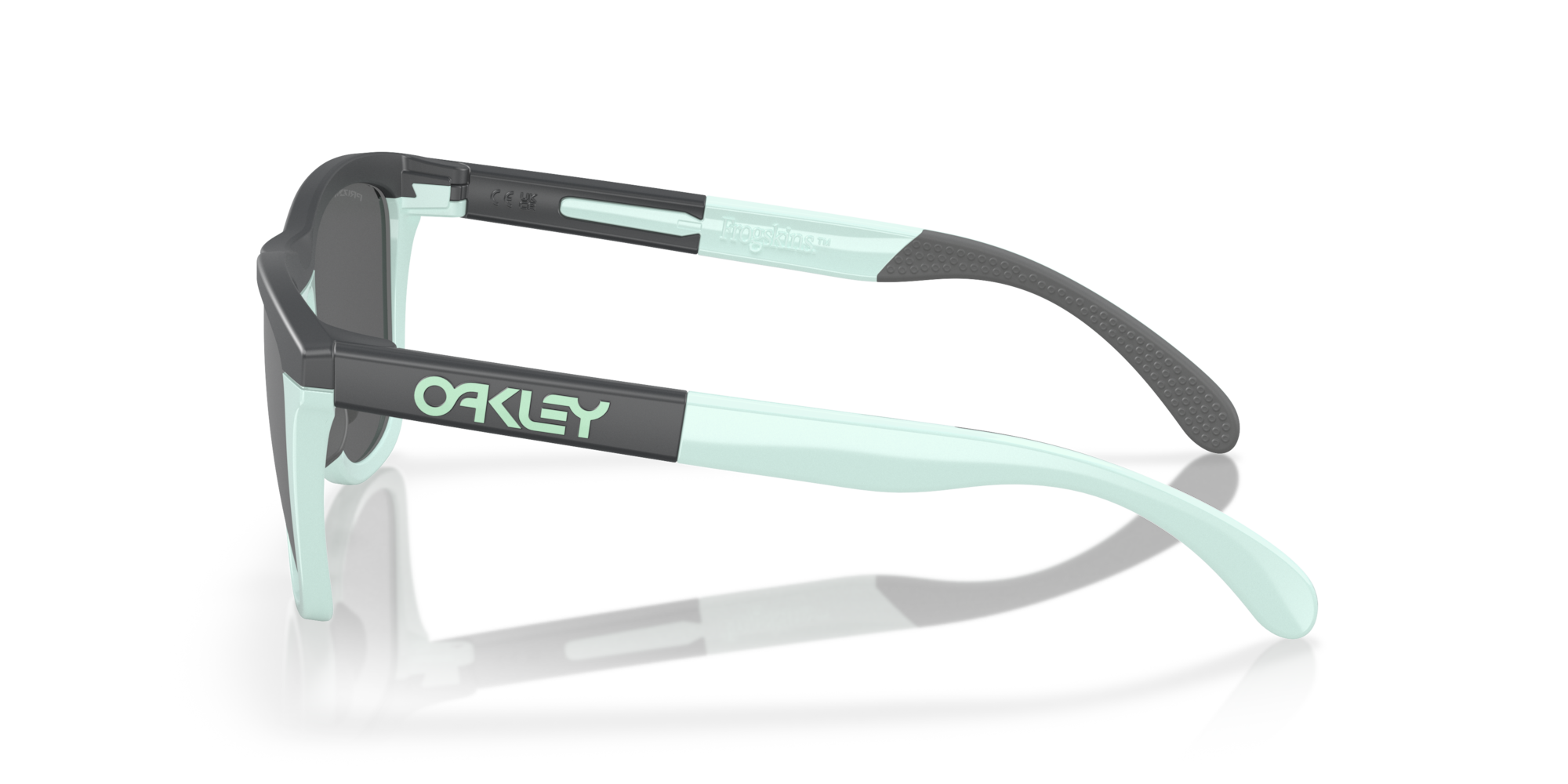 Oakley Okulary przeciwsłoneczne FROGSKINS RANGE Matte Carbon/Blue Milkshake/Prizm Black OO9284-03