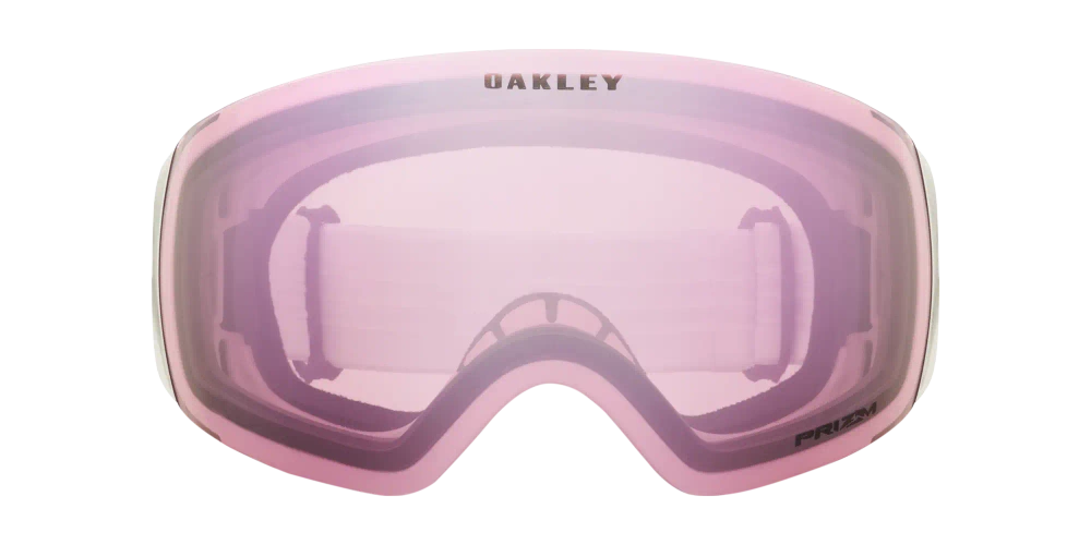 OAKLEY Gogle zimowe FLIGHT DECK M Factory Pilot White/Prizm Snow Hight Intensity Pink OO7064-93