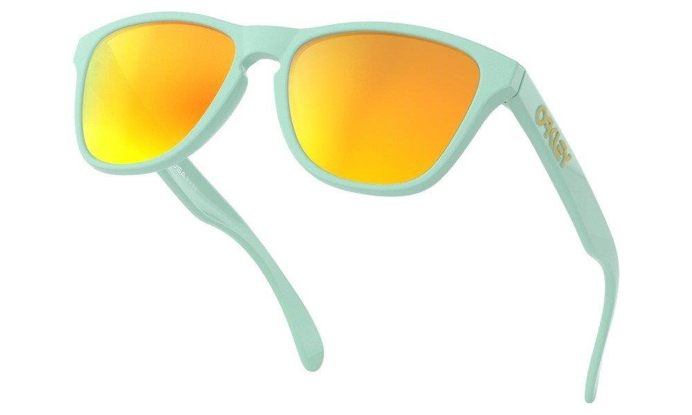 Oakley Okulary przeciwsłoneczne dziecięce FROGSKINS XS Arctic Surf/Fire Iridium OJ9006-06