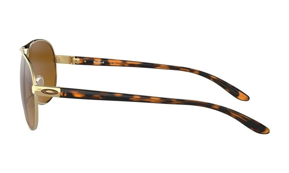 Oakley Okulary przeciwsłoneczne FEEDBACK Polished Gold/ Brown Gradient Polarized OO4079-11