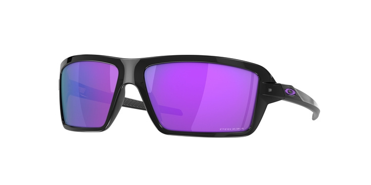 Oakley Okulary przeciwsłoneczne CABLES OO9129-08 Black Ink, Prizm Violet