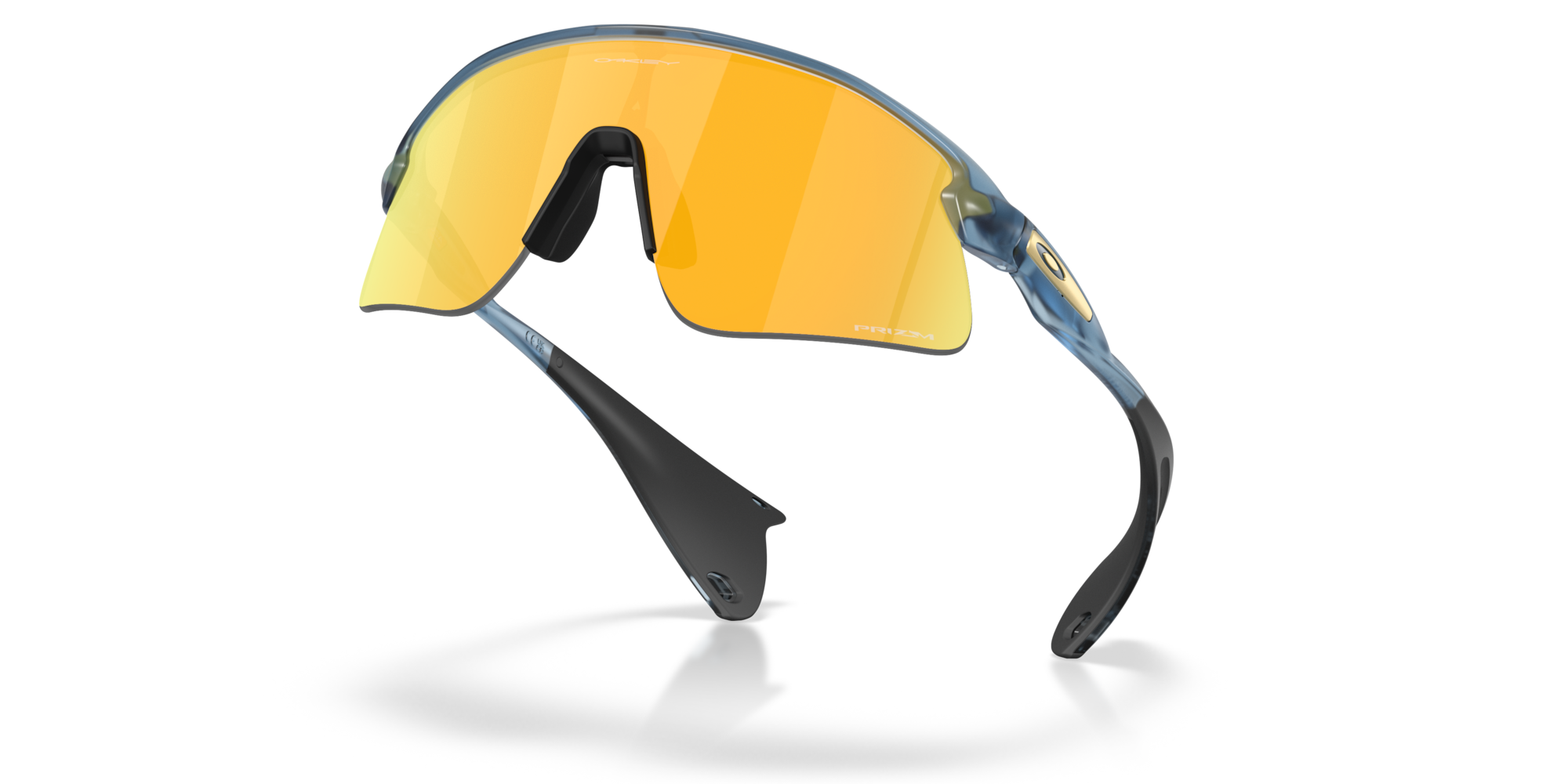 Oakley Okulary przeciwsłoneczne Stunt Devil Matte Transparent Abyss / Prizm 24k OO9517-05
