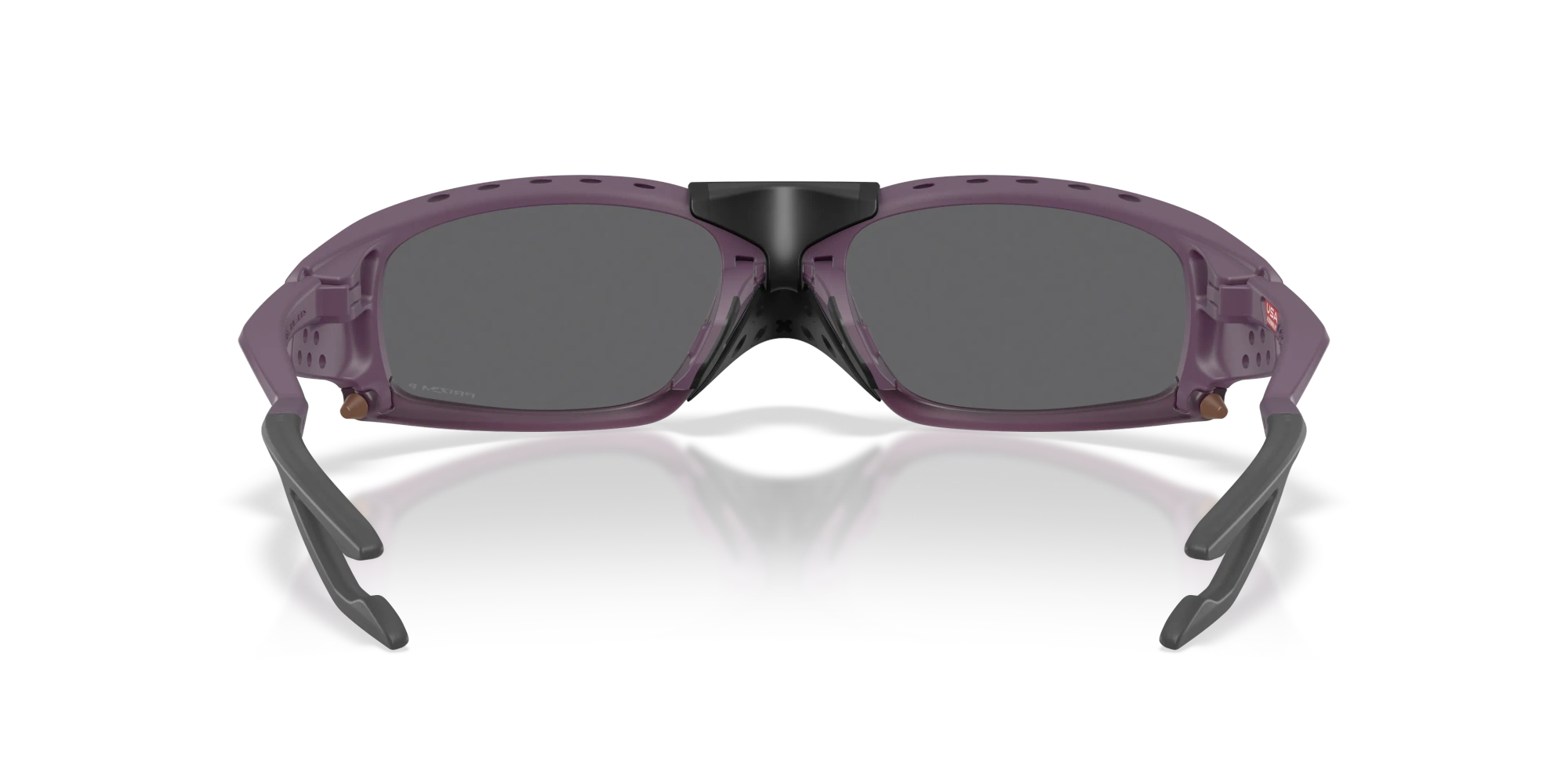 Oakley Okulary przeciwsłoneczne PLANTARIS SQ Obscura Collection Matte Aubergine/Prizm Black Polarized OO9529-09