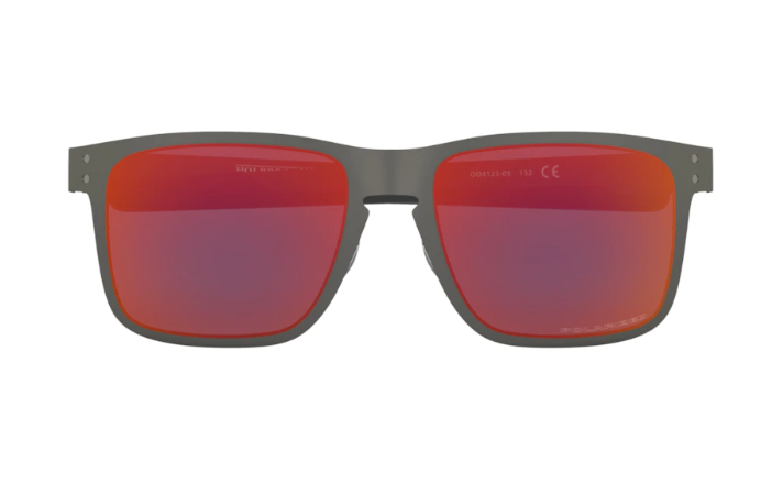 Oakley Okulary Przeciwsłoneczne HOLBROOK™ METAL Matte Gunmetal/Torch Iridium Polarized OO4123-05