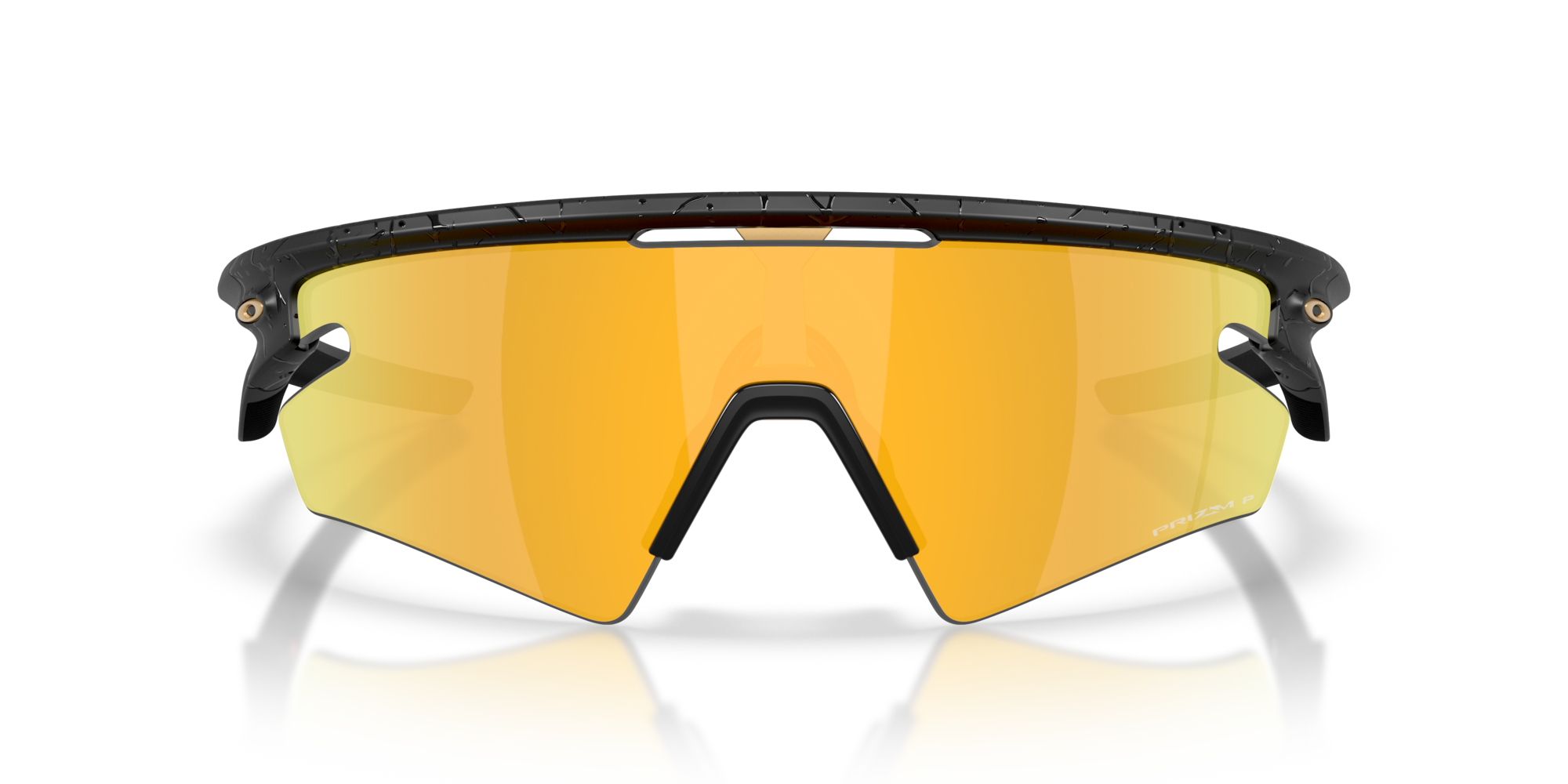 Oakley Okulary przeciwsłoneczne SPHAERA SLASH Matte Black Splatter / Prizm 24k Polarized OO9499-15
