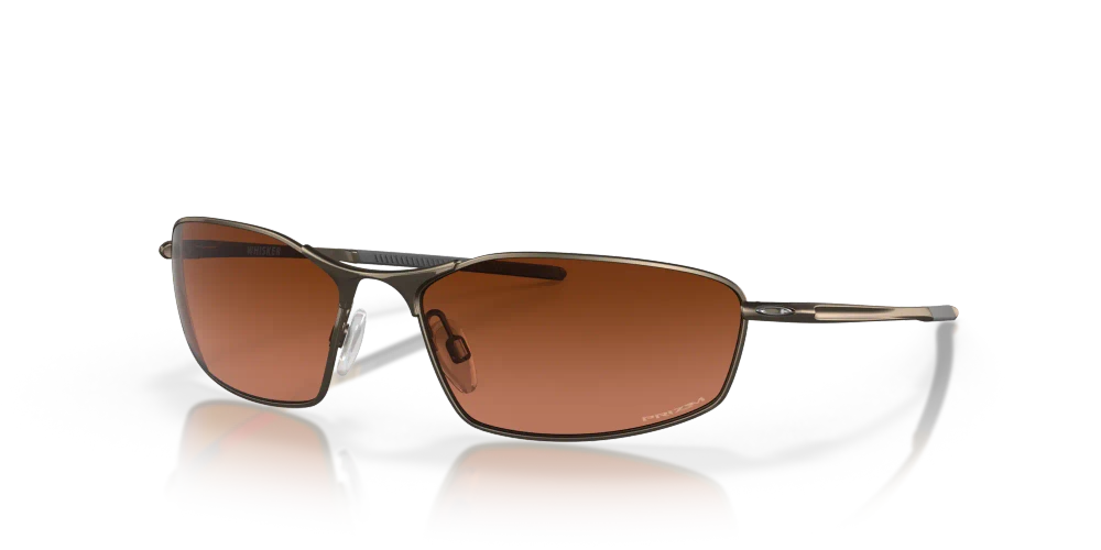 Oakley Okulary przeciwsłoneczne WHISKER Pewter/Prizm Brown Gradient OO4141-09