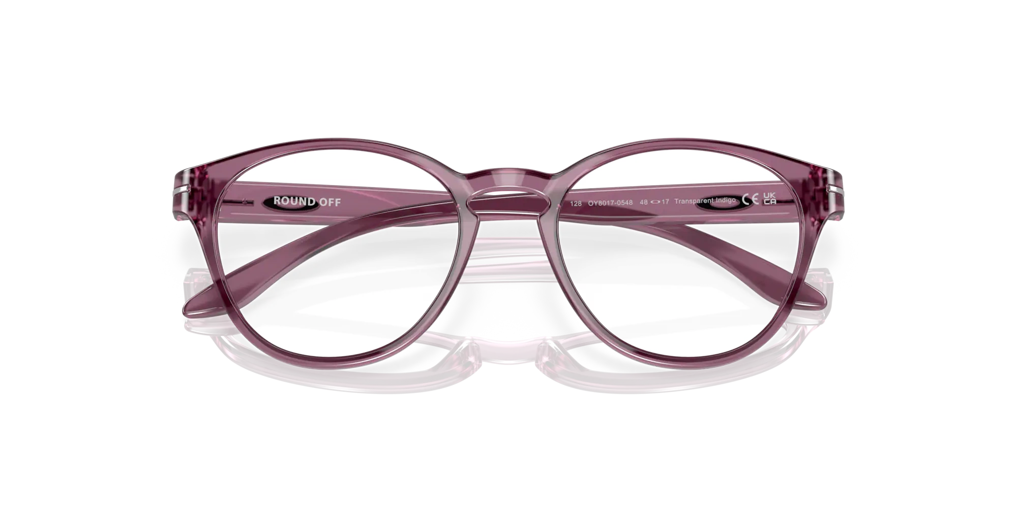 Oakley Optical frame ROUND OFF Transparent Indigo OY8017-05