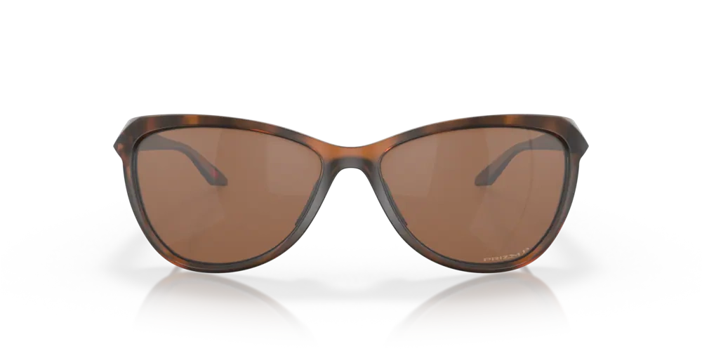 Oakley Okulary przeciwsłoneczne PASQUE Matte Brown Tortoise, Prizm Tungsten Polarized OO9222-03