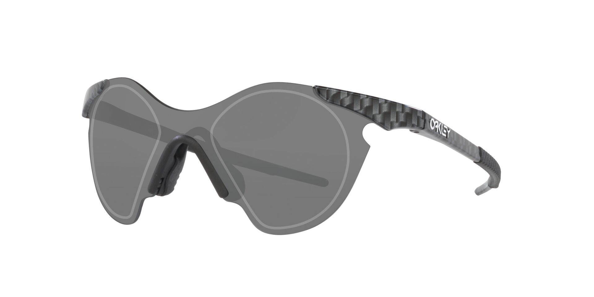 Oakley Okulary Sub Zero okulary przeciwsłoneczne Carbon Fiber, Prizm Black OO9468 - 01