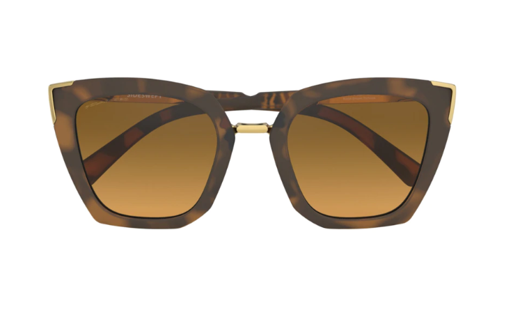 Oakley Okulary przeciwsłoneczne SIDE SWEPT Matte Brown Tortoise/Brown Gradient Polarized OO9445-03