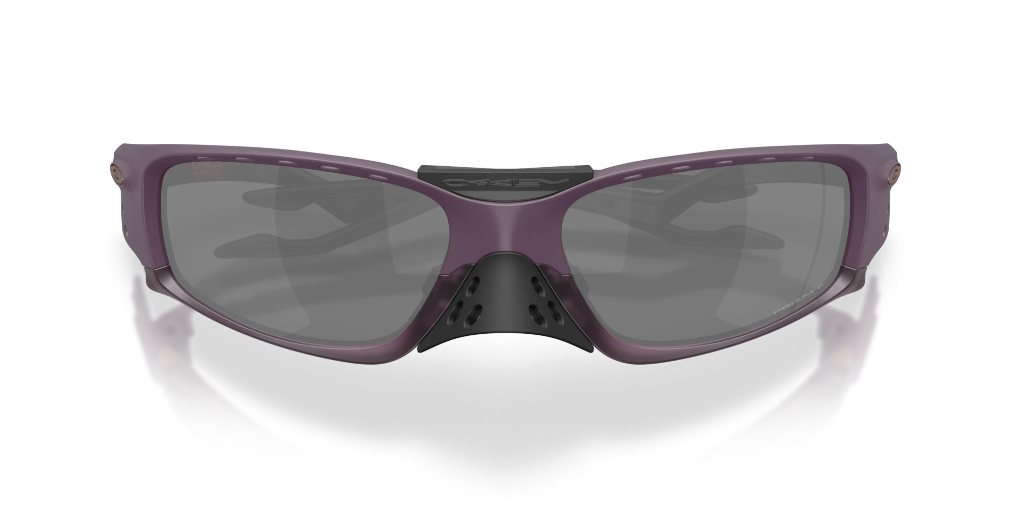 Oakley Okulary przeciwsłoneczne PLANTARIS SQ Obscura Collection Matte Aubergine/Prizm Black Polarized OO9529-09