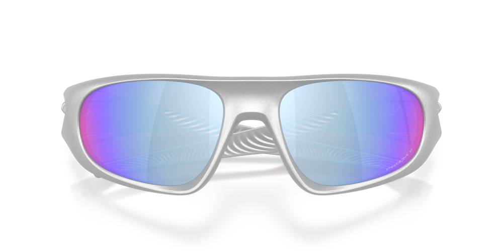 Oakley Okulary przeciwsłoneczne NEOFORMA X-Silver / Prizm Deep Water Polarized OO9528-07
