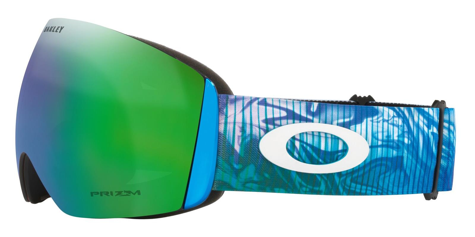 OAKLEY Gogle zimowe FLIGHT DECK L Abstract Blue/Prizm Snow Jade Iridium OO7050-B4