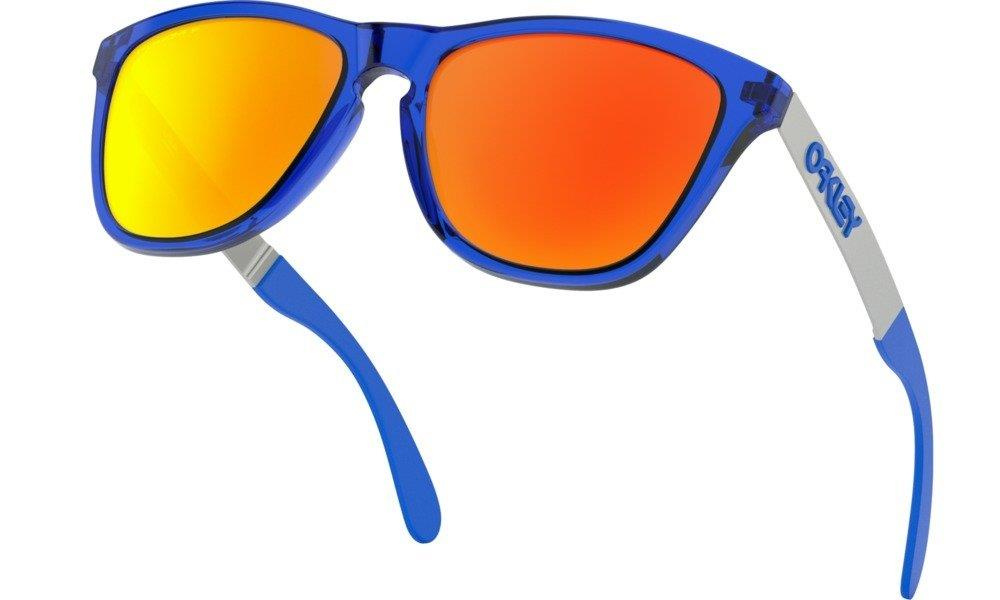 Oakley Sunglasses FROGSKINS MIX Crystal Blue/Prizm Ruby Polarized OO9428-13