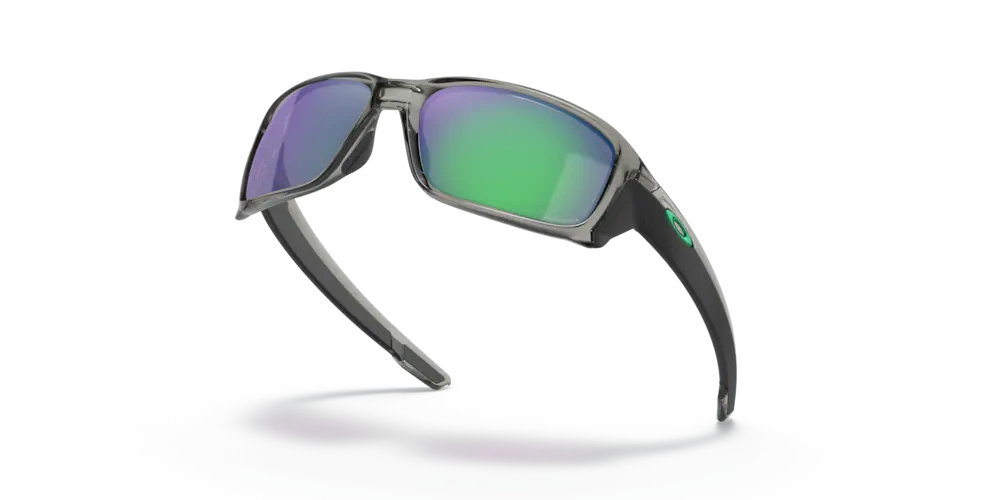 Oakley Okulary przeciwsłoneczne STRAIGHTLINK Grey Ink/Prizm Jade OO9331-28