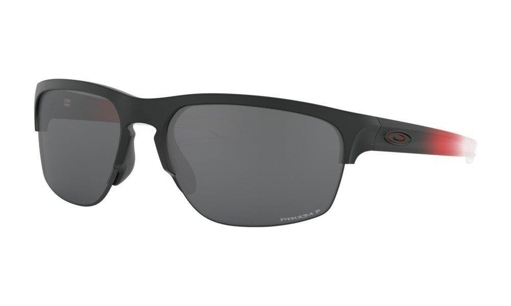 Oakley Sunglasses SLIVER EDGE Matte Black/Prizm Black Polarized OO9413-13