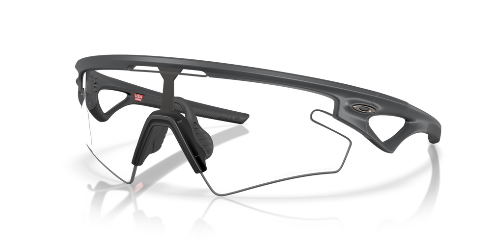Oakley Okulary przeciwsłoneczne SPHAERA SLASH Carbon / Clear to Black Photochromic OO9499-12