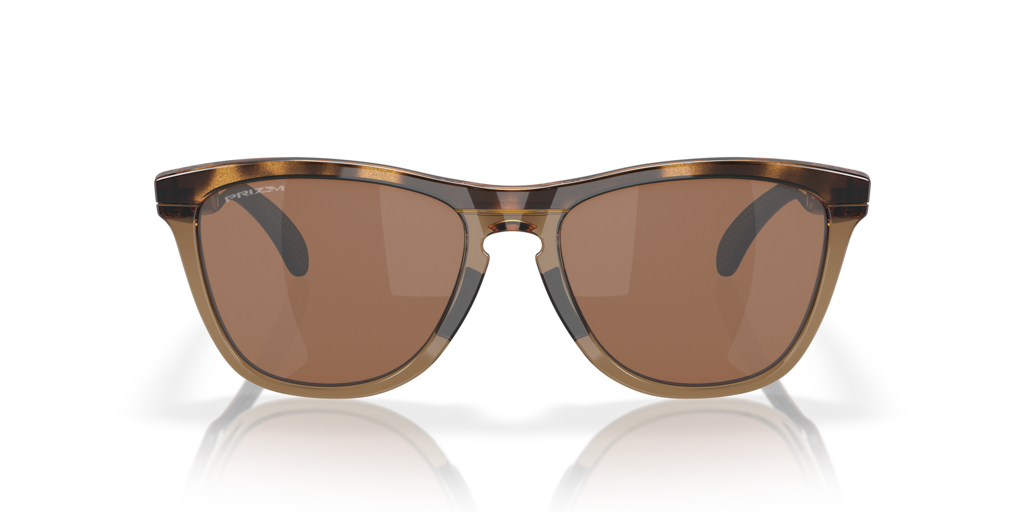 Oakley Sunglasses FROGSKINS RANGE Brown Tortoise/Brown Smoke/Prizm Tungsten Polarized OO9284-07