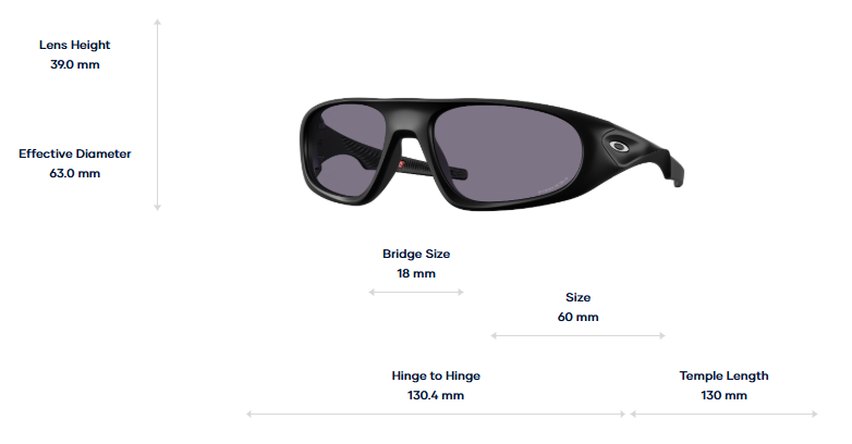 Oakley Okulary przeciwsłoneczne NEOFORMA Matte Black / Prizm Grey OO9528-01