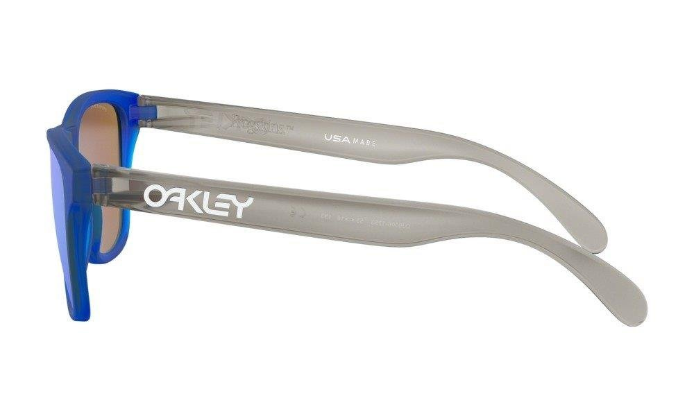Oakley Okulary przeciwsłoneczne Dziecięce FROGSKINS XS Matte Translucent Sapphire/Prizm Sapphire OJ9006-11