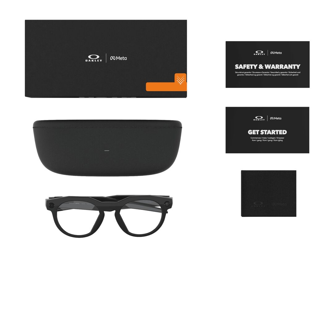 Oakley Meta HSTN - okulary Meta AI z kamerą OW8002-07
