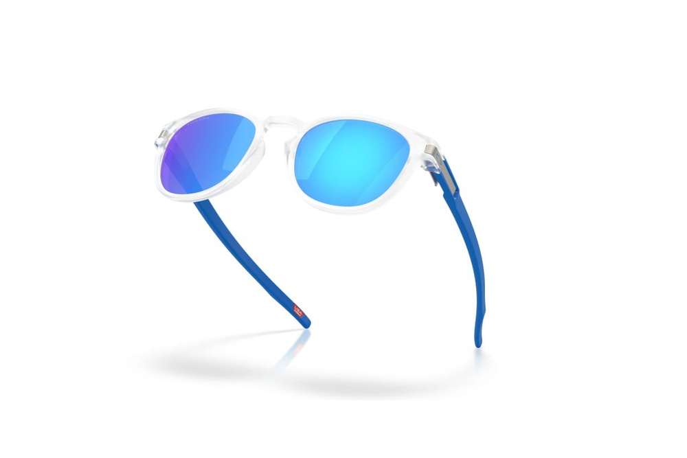Oakley Okulary przeciwsłoneczne LATCH Matte Clear / Prizm Sapphire OO9265-76