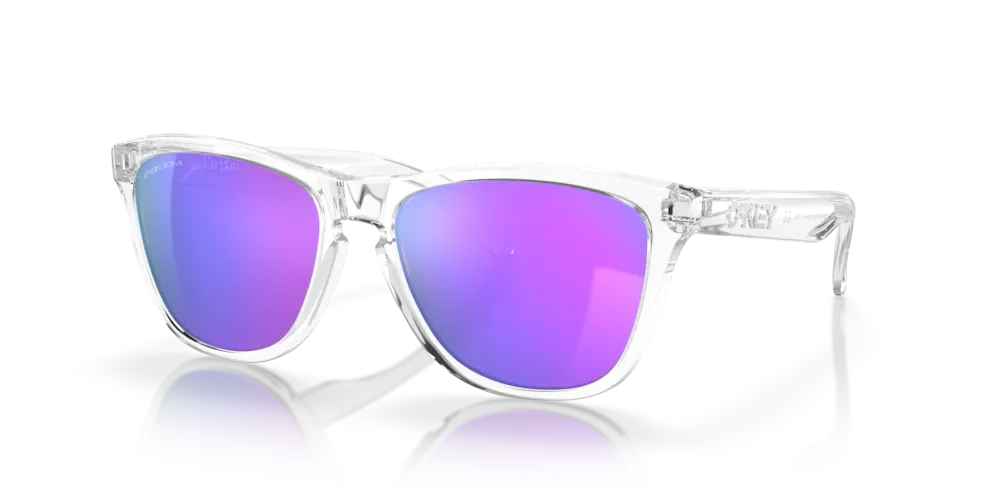 Oakley Okulary przeciwsłoneczne FROGSKINS Polished Clear/Prizm Violet OO9013-H7