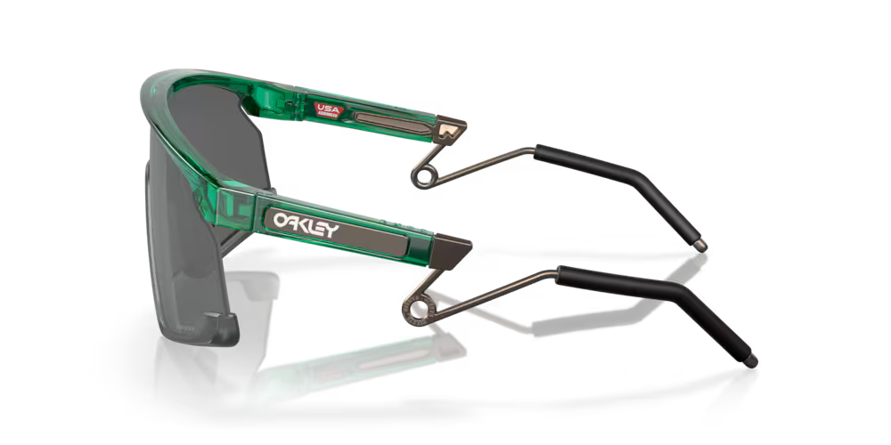 Oakley Sunglasses BXTR METAL Transparent Viridian / Prizm Black OO9237-05