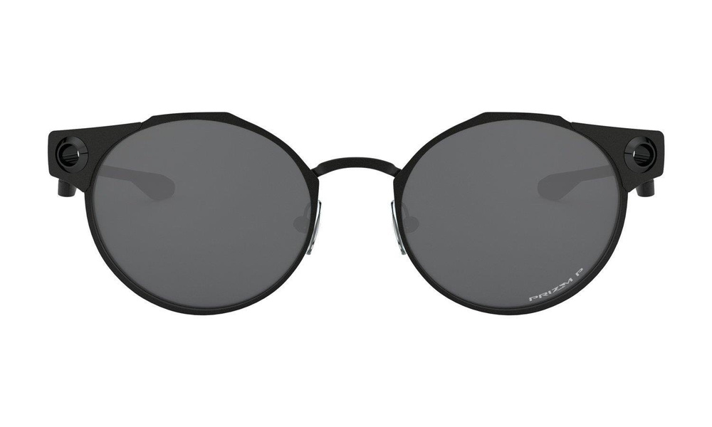 Oakley Sunglasses DEADBOLT Satin Black/Prizm Black Polarized OO6046-03