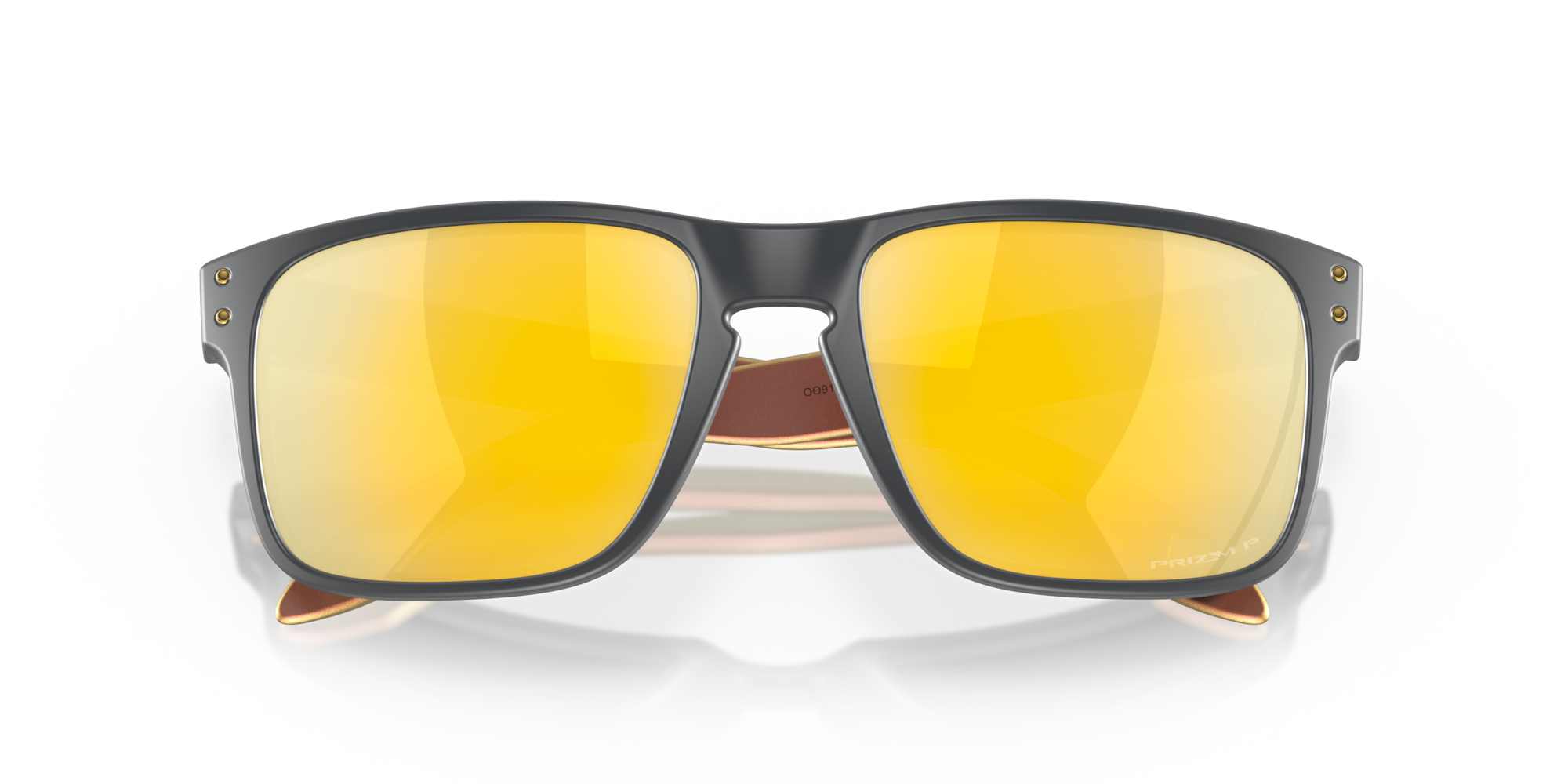 Oakley Sunglasses HOLBROOK Matte Carbon / Prizm 24K Polarized OO9102-W4